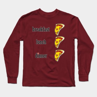 Pizza Obsession Long Sleeve T-Shirt